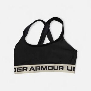Under Armour Crisscross Sports Bra Small‎ Spellout Athleisure Workout